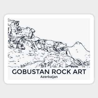 Gobustan Rock Art - Azerbaijan Magnet